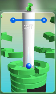 اسکرین شات 2 بازی Happy Stack Ball-crush helix super jump