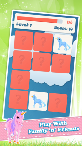 اسکرین شات 4 بازی Memory game for kids: Unicorns
