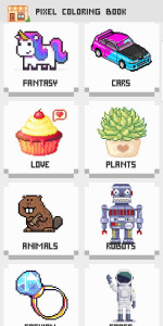 اسکرین شات 5 بازی Pixel Art Coloring By Numbers