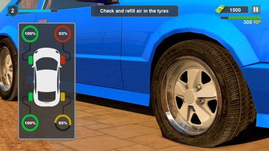 اسکرین شات 1 بازی Tire Shop: Car Mechanic Games