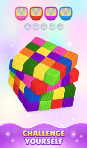 اسکرین شات 6 بازی Yarn Sort 3D: Jam Puzzle