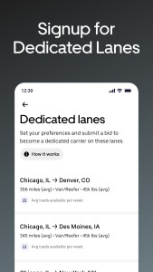 اسکرین شات 5 برنامه Uber Freight