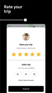 اسکرین شات 7 برنامه Uber Lite