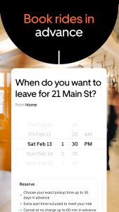 اسکرین شات 5 برنامه Uber - Request a ride