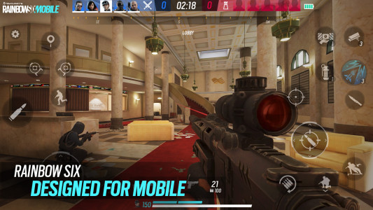 اسکرین شات 1 بازی Rainbow Six Mobile
