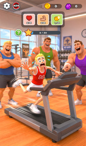 اسکرین شات 2 بازی Gym Idle Clicker: Fitness Hero