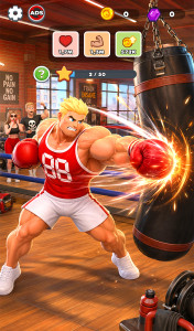 اسکرین شات 4 بازی Gym Idle Clicker: Fitness Hero