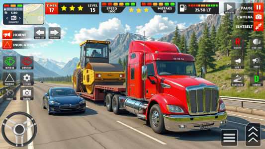 اسکرین شات 1 بازی City Truck Simulator Game 3D