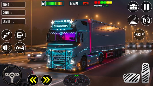 اسکرین شات 4 بازی City Truck Simulator Game 2024