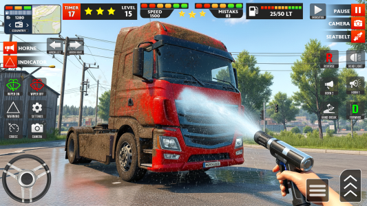 اسکرین شات 2 بازی City Truck Simulator Game 3D