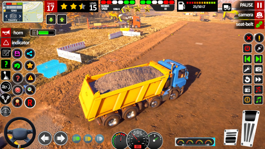 اسکرین شات 3 برنامه JCB Construction Driving Game