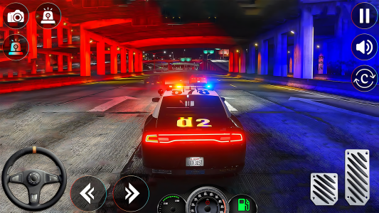 اسکرین شات 2 بازی Police Chase: Cop Car Chase 3D