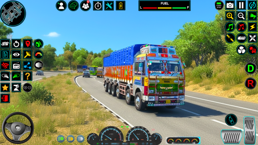 اسکرین شات 4 بازی Indian Truck: Truck Games 2025