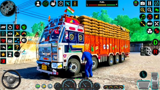 اسکرین شات 3 بازی Indian Truck: Truck Games 2025