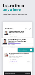 اسکرین شات 4 برنامه Udemy - Online Courses