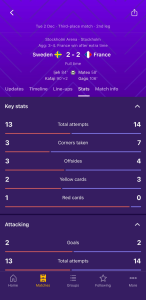اسکرین شات 4 برنامه UEFA EURO & Nations League