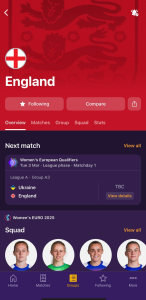 اسکرین شات 6 برنامه UEFA EURO & Nations League