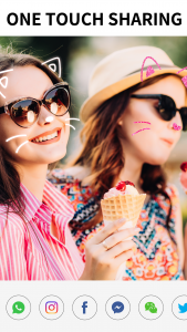 اسکرین شات 7 برنامه Sweet Snap: Beauty Face Camera