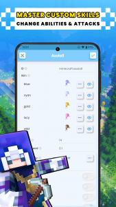 اسکرین شات 4 برنامه Mod Maker for Minecraft PE