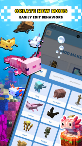 اسکرین شات 3 برنامه Mod Maker for Minecraft PE