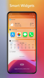 اسکرین شات 4 برنامه Launcher iOS 14 - Launcher for iPhone 12