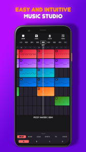 اسکرین شات 1 برنامه Beat Maker Studio: Jam Pad