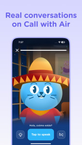 اسکرین شات 3 برنامه Airlearn - Language Learning