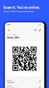 اسکرین شات 1 برنامه WiFi QR Code Scanner Password