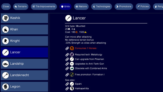 اسکرین شات 6 بازی Unciv