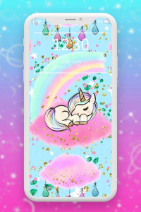 اسکرین شات 7 برنامه Unicorn Wallpaper