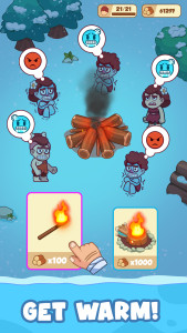 اسکرین شات 6 بازی Icy Village: Craft & Expand