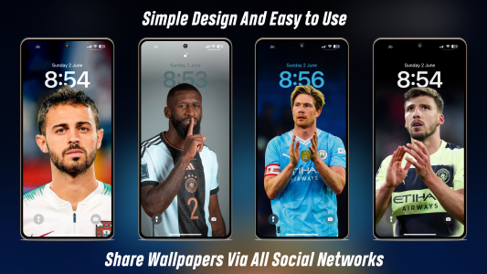 اسکرین شات 6 برنامه Football Wallpaper HD 4K