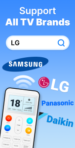 اسکرین شات 3 برنامه Universal AC Remote Control