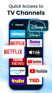 اسکرین شات 3 برنامه Universal TV Remote Control