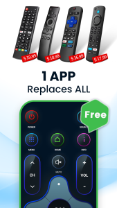 اسکرین شات 3 برنامه Universal TV Remote Control