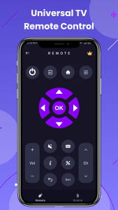 اسکرین شات 2 برنامه Universal TV Remote - TV Cast
