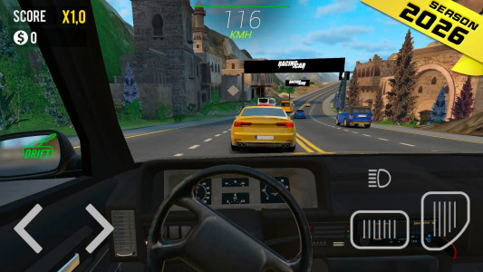 اسکرین شات 3 بازی Racing in Car 2021