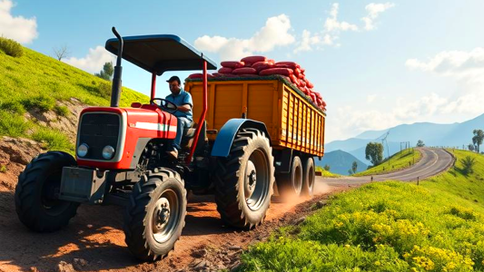 اسکرین شات 1 بازی Cargo Tractor Trolley Farming