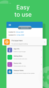 اسکرین شات 4 برنامه Services Update Info