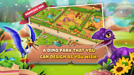 اسکرین شات 2 بازی Dinosaur Park – Primeval Zoo