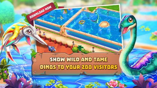 اسکرین شات 3 بازی Dinosaur Park – Primeval Zoo