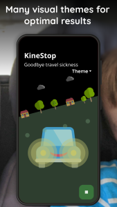 اسکرین شات 7 برنامه KineStop: Car sickness aid
