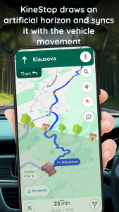 اسکرین شات 2 برنامه KineStop: Car sickness aid