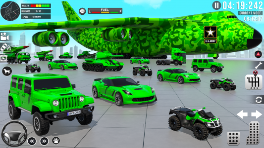 اسکرین شات 5 برنامه Army Vehicle:Truck Transporter