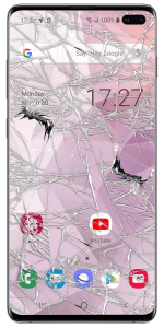 اسکرین شات 1 برنامه Broken Screen Realistic Prank