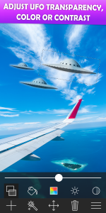 اسکرین شات 4 برنامه UFO in Photo - Photo Editor