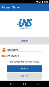 اسکرین شات 1 برنامه UsenetServer VPN
