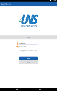 اسکرین شات 4 برنامه UsenetServer VPN