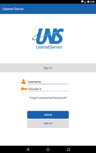 اسکرین شات 5 برنامه UsenetServer VPN