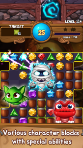 اسکرین شات 3 بازی Jewels Time : Endless match
